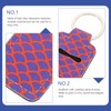 Beavorty 3pcs Lipstick Keychain Holder Set Neoprene Cosmetic Storage for