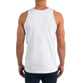 OM3® Psycho-Billy Tank Top Shirt | Men's | Psychobilly Punk Rock Music Rockabilly Cali | S - 4XL, White