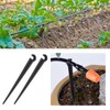 EMSea Pack of 100 Watering Dripper Hose Holder Plastic Floor
