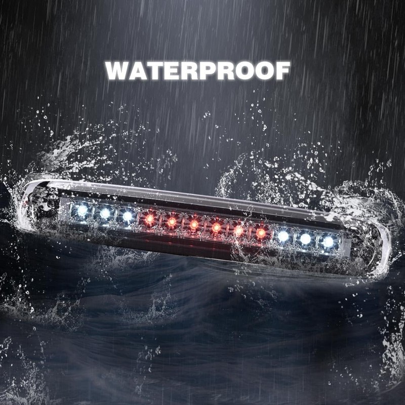 PIT66 3rd Brake Light Compatible with Chevy Silverado 1999-2006/Compatible with