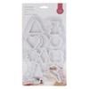 Premier Housewares 806578 Cookie Cutters - Set of 10, White