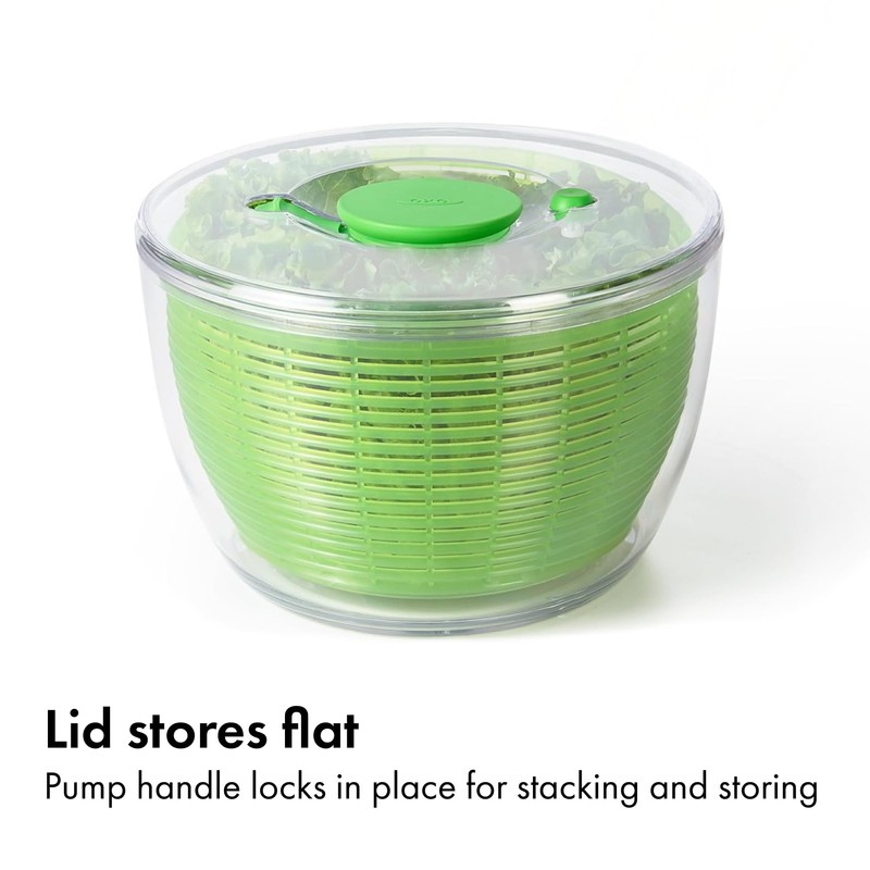 OXO Good Grips Salad Spinner - Large, Green Lettuce &