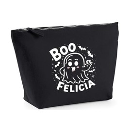 Hippowarehouse Boo Felicia Printed Make up Cosmetic wash Bag 18x19x9cm