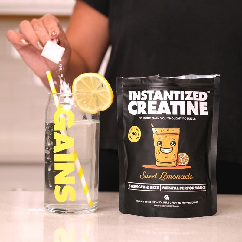 Sweet Lemonade Instantized Creatine - Ultimate Supplement for Muscle Growth