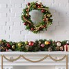 12 Feet Christmas Wooden Bead Garland Wood Bead Garland Christmas