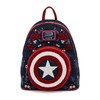 Loungefly Captain America 80th Anniversary Sheild Mini Backpack