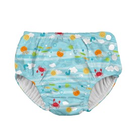 i Play. Snap Reusable Absorbent Swimsuit Diaper 12 Month