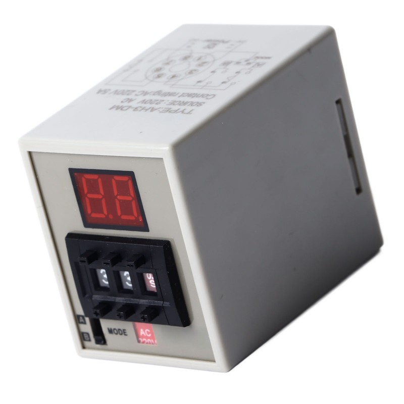 Delay Timer Relay Digital Display Stable Easy Controlled Delay Relay