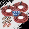 225FWY BIG 3 Upgraded 1/0 AWG Gauge OFC Braided Sleeve