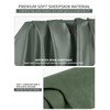 FIORETTO Women's Fingerless Leather Gloves for Driving & Motorcycle, Green