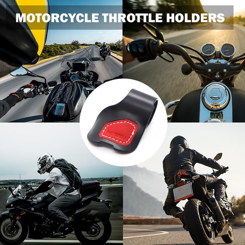 Preppers Peak Motorcycle Throttle Assist, Cruise Control Throttle Mounted Holder