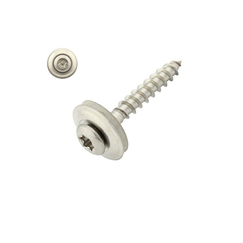 Pack of 50 Spengler Screws with EPDM Sealing Washer -