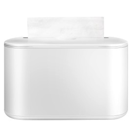 Abizarch Countertop Paper Towel Dispenser, 12.6" x8.5“x4.5 Large Non-Slip Bottom Napkin Dispenser, Commercial Multifold Paper Towel Holder with Visible Window for Kitchen, Bathroom, Toilet, Hotel