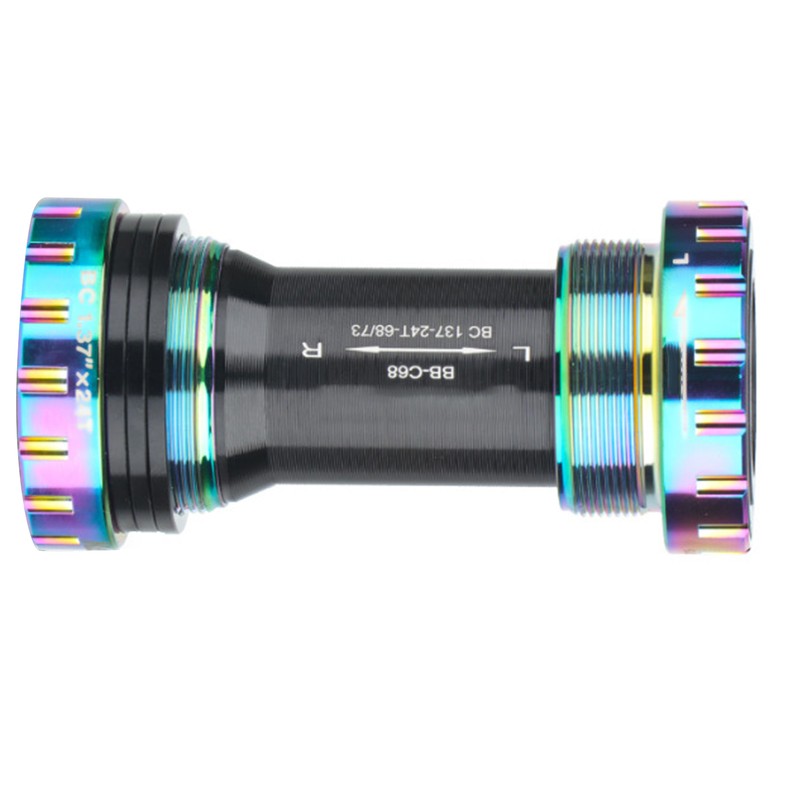 Bike Bottom Bracket Aluminum Alloy Resin Rust Prevention Long Durability