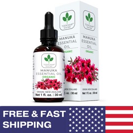 Todicamp 100% Pure Organic Manuka Oil, Manuka Honey Oil for Nail Fungus and Acne