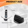 00650847 Cooktop Stove Knobs Compatible with Bosch, Burner Control Dial