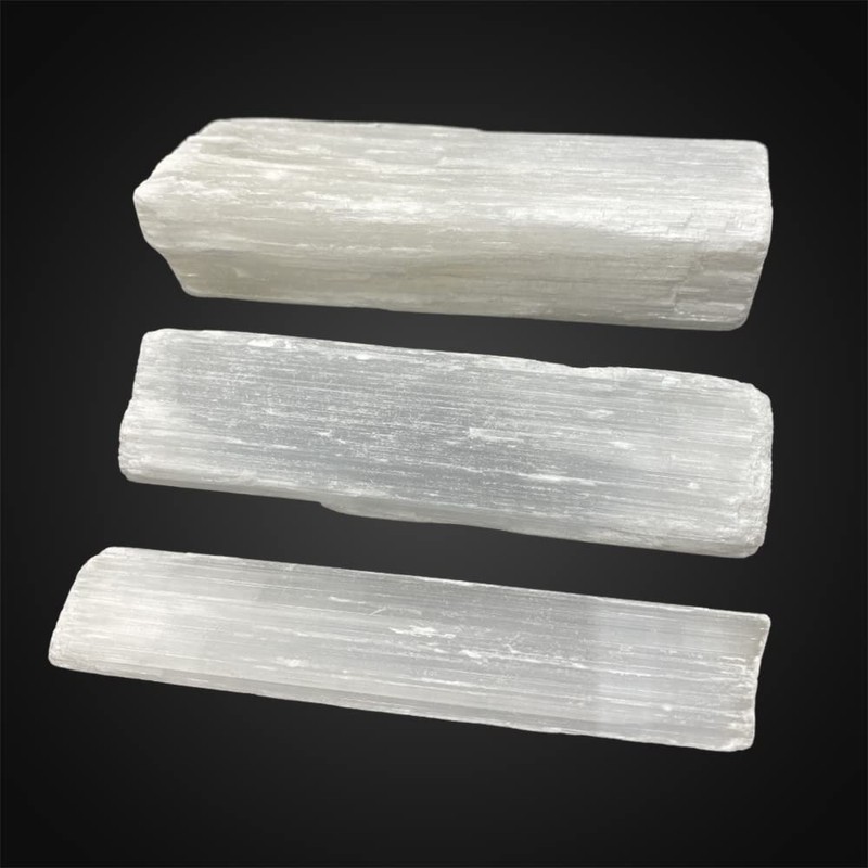VIE VIE Naturals Selenite Chunks & Sticks, 1kg Pack, 10cm