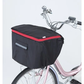 Kawasumi Seisakusho KW-250BK Bicycle Basket Cover, DX (Front Type), Black