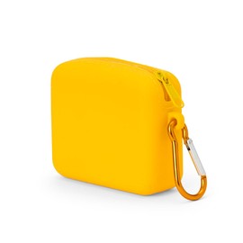 Sanrio 357766 Silicone Mini Pouch, Pompompurin, Small Items, Cosmetic Pouch, Coin Purse