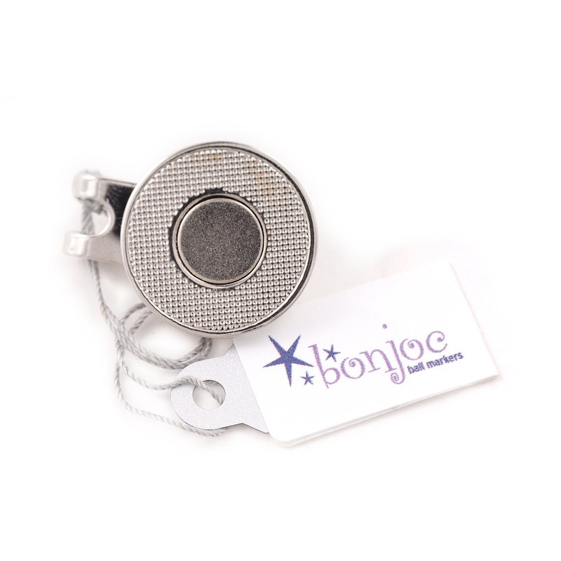 'Bonjoc Magnetic I Broke Crystal Golf Ball Marker with Hatclip,