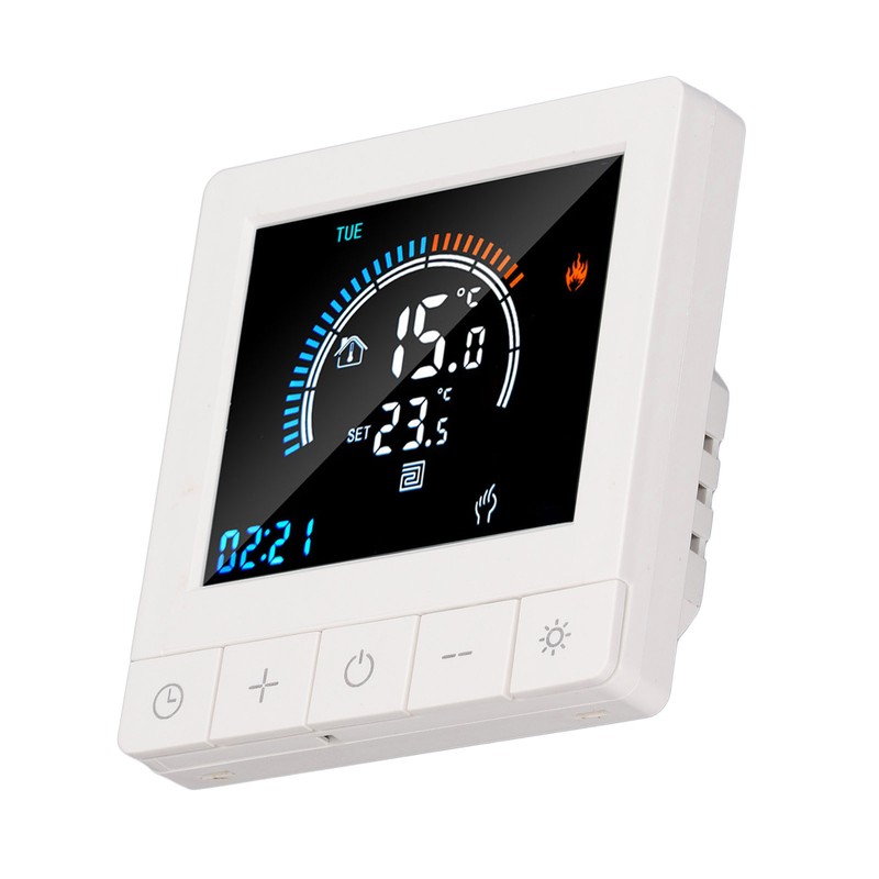 Programmable Smart Thermostat Electric Heating Smart Thermostat Digital LCD Display