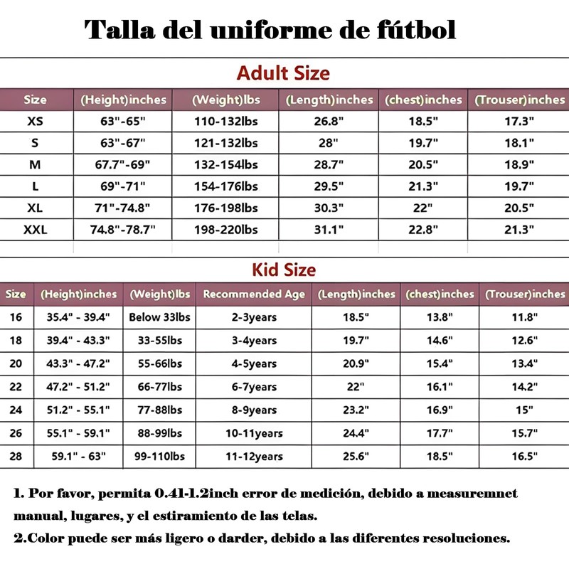 Conjunto de 3 Piezas de Ropa Deportiva de Fútbol para