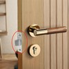TOP-VIGOR Door Padlock 5 Inch Stainless Steel Heavy Duty Shed