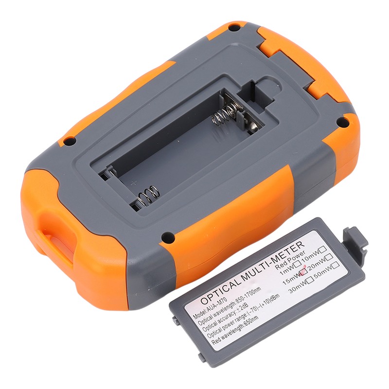 Optical Fiber Power Meter Digital Display Optic Cable Tester ‑70~+10dbm