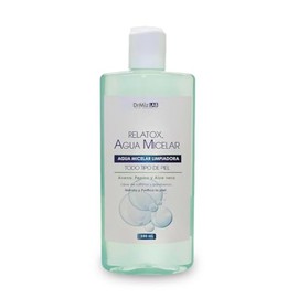 Relatox Agua Micelar Limpiadora, Todo Tipo de Piel, Avena, Pepino y Aloe Vera