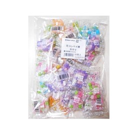 MARUTA CANDY 100 Pack 0.2 Ounce Multicolor Japanese Kompeito Sugar Candy Gift Treats