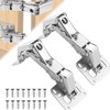 CYNNXIA 2 PCS 170 Degree Cabinet Hinge Kitchen Cupboard Doors