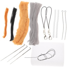 DOITOOL Creative Needle Kit for Fun Felt Craft DIY with Tools for Handmade Animal Projects for Needlework and Crafting Fun