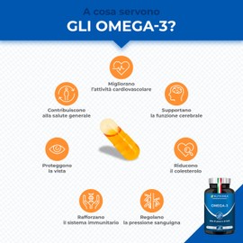 Omega 3 | Krill Antartico | Olio di Pesce | 60 Capsule | Nutrimea