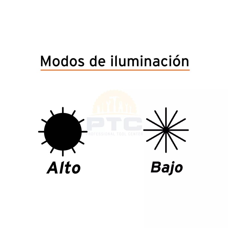 Truper LIRA-130 Aluminum flashlight 1 LED 130 lm rechargeable