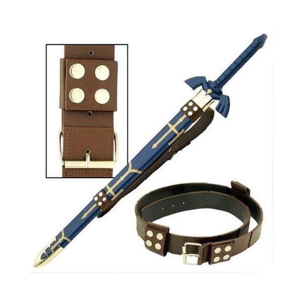 Link Hyrule Sword Leather Belt Strap (EW-094)