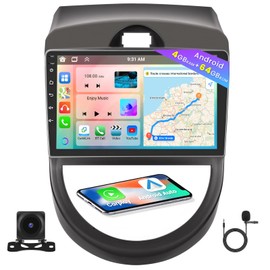 8 Core 4+64GB for Kia Soul 2010 2011 2012 2013 (LHD) Android Car Stereo, 9 Inch 1280 * 720 IPS Touchscreen Car Radio Wireless Carplay 59UI GPS Navigation WiFi 32EQ DSP Backup Camrea