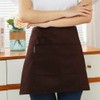 Barista apron, hall apron, cafe short short waist apron, barista