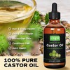 Capil Castor Oil 4oz – 100% Pure Cold Pressed, Organic