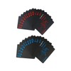 4 Decks Poker Cards Waterproof Soft Flexible Plastic Party Poker