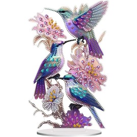 hyzsj Diamond Painting Kit DIY 5D Full Drill Rhinestone Art for Adults Kids Home Decor