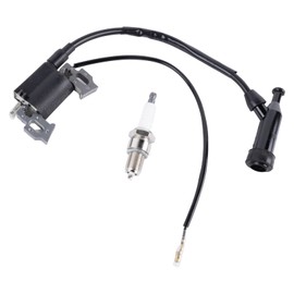 Dixhills Coil with Spark Plug Compatible with Gx160 Gx200 Gx140 Gx110 Gx120 Engine Generator Replacement for mowing machine 4589693/7988801 30500-ZE1-063 30500-ZE1-033 440-105