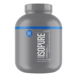Suplemento en polvo Isopure Zero Carb proteína sabor creamy vanilla en pote de 2.04kg
