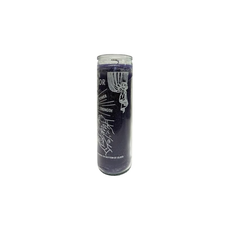 High John The Conqueror Purple Pillar Candle