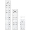Mr. Pen- Sewing Ruler, 3 Pack, 6", 12" & 17",