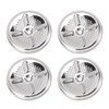 4pcs Coffee Filter Stainless Steel Reusable Filter Rust Resistant Effective