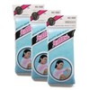 Salux Nylon Japanese Beauty Skin Bath Wash Cloth/towel (3) Blue