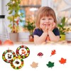 DAZZTIME Autumn Crafts Children, 87 Pieces Felt Autumn Craft Set