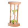 ULTECHNOVO 5 Sand Timer for Classroom and Kitchen Elegant Green