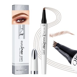 Yulinlon Q709 Brow Master – 4-Way Waterproof Eyebrow Pen for Effortless Brows (1#Light Coffee)