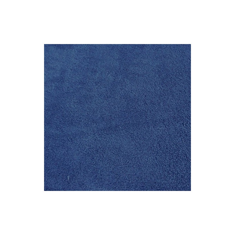 Terry Cloth Fabric, Cotton, 380 g/m², Dark Blue, Width 150